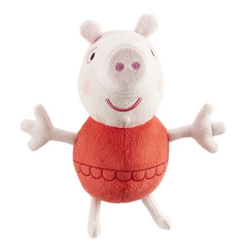 Image of Peppa Pig Supersoft Holiday Peppa In Bathing Suit Soft Toy