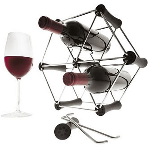 Image of Eva Solo 6 Bottle Wine Rack - Adjustable