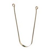 Stainless Steel Tongue Scraper (1 Scaper)