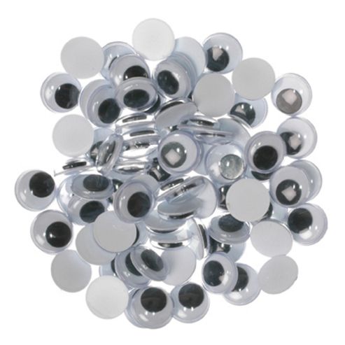 Image of Joggle Eyes 10mm Glue On 25 Pairs