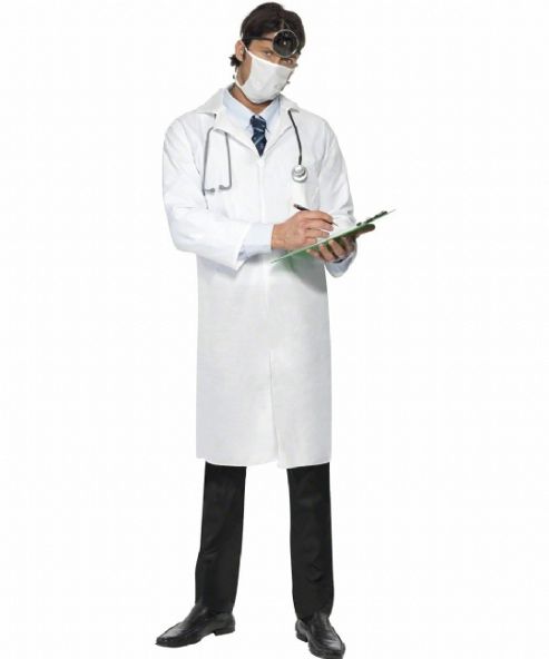 Image of Doctor - Adult Costume Size: 42-44