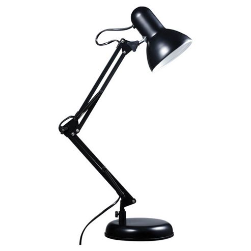 Image of Premier Housewares Desk Lamp - Black