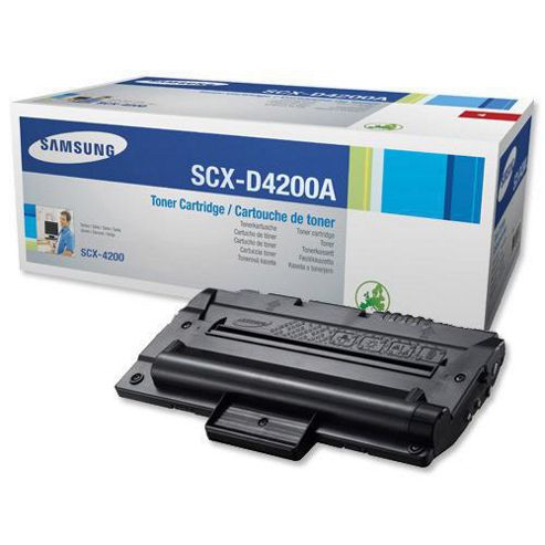 Image of Samsung-d4200a Print Cartridge For Scx-4200 Printers (yield 3000 Pages)-black