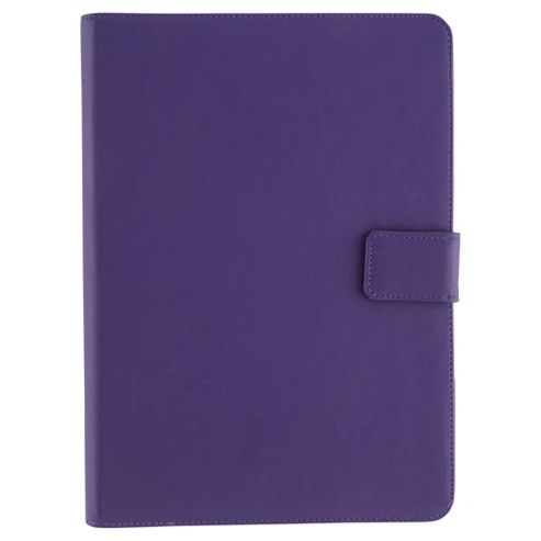 Image of Tesco Ipad 5 Leather Case Purple