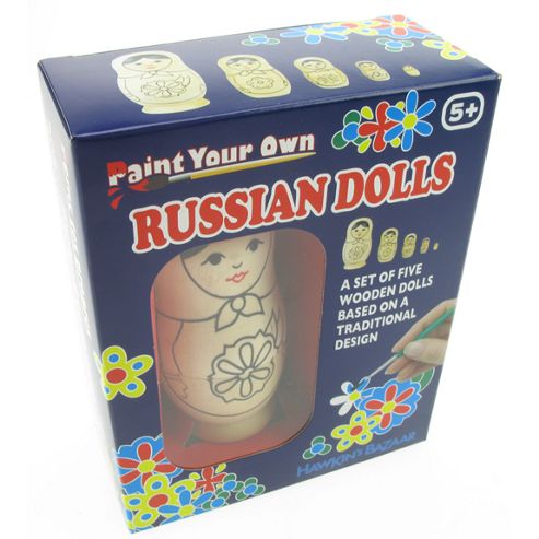 Image of Tobar Paint Your Own Russian Dolls
