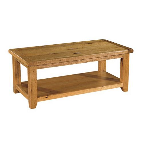 Image of Kelburn Furniture Parnell Coffee Table In Rustic Oak
