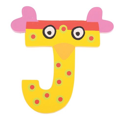 Image of Tatiri Ta510 Crazy Bird Wooden Letter J