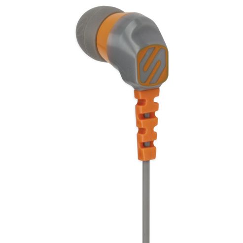 Image of Scosche Thudbuds Sport Earbuds (orange/grey)