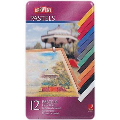 Image of Derwent Pastel Assorted 12