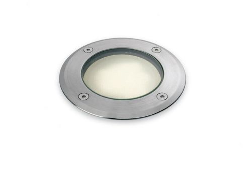 Image of Firstlight One Light Round Walkover Light In Stainless Steel