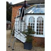 Henchman Aluminium Senior Hi-Steps Garden Ladder