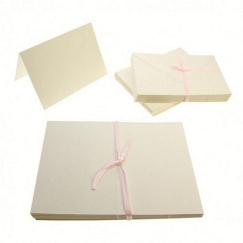 Image of A6 Card Blanks 300gsm 50pk - Cream