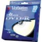 Verbatim DVD+R Blank Media Disc 4.7GB 4X 10 Pack Cake