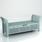 Lutyens storage bench - eau de nil