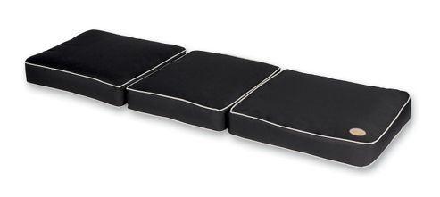Image of Glencrest Seatex Bespoke 3 Seater Bench Cushion - Black