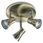 Endon Lighting Three Light Ceiling Spot Light in Antique