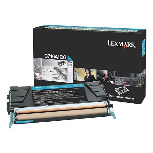 Image of Lexmark Toner Cartridge (cyan) For C746/c748 Printers