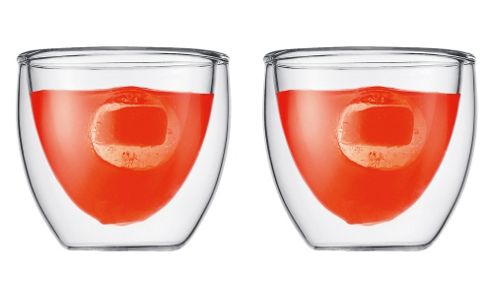 Image of Bodum Pavina Double Wall Thermo Glasses 2.5oz Box Set 2