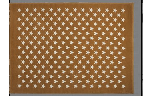 Image of Lorena Canals Estrellitas Taupe Children's Rug - 120 Cm X 160 Cm (4 Ft X 5 Ft)