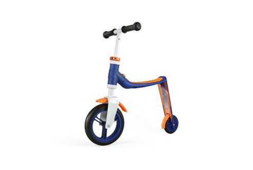 Image of Scoot & Ride Highwaybaby 2-in-1 Scooter & Balance Bike, Blue/orange