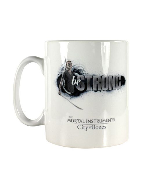 Image of The Mortal Instruments City Of Bones Be Strong 10oz Ceramic Mug