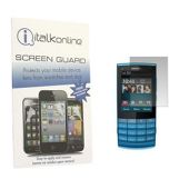S-Protect LCD Screen Protector & Micro Fibre Cleaning Cloth - Nokia X3 O2