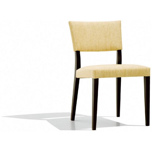 Image of Andreu World Britt Small Side Chair - Fabric Field-light Grey