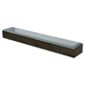 Wireworks Simline Glass Shelf - Dark Oak