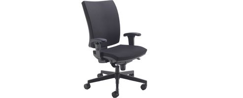 Image of Arista High Back Chair Synchro Havana Black Kf73577