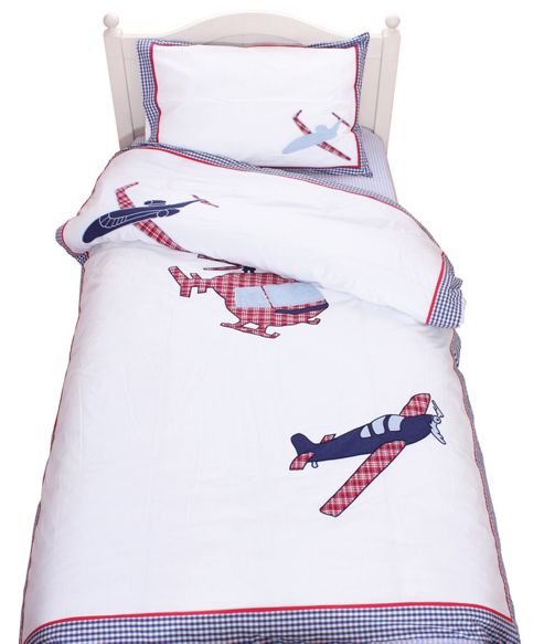 Image of High Flyer Cotton Children's Single Duvet Set