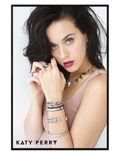 Image of Katy Perry Gloss Black Framed Wide Awake Poster