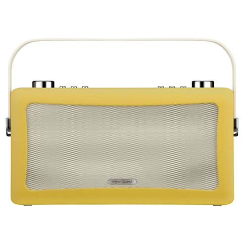 Image of View Quest Hepburn Bluetooth Speaker With Dab+ And Fm - Mustard