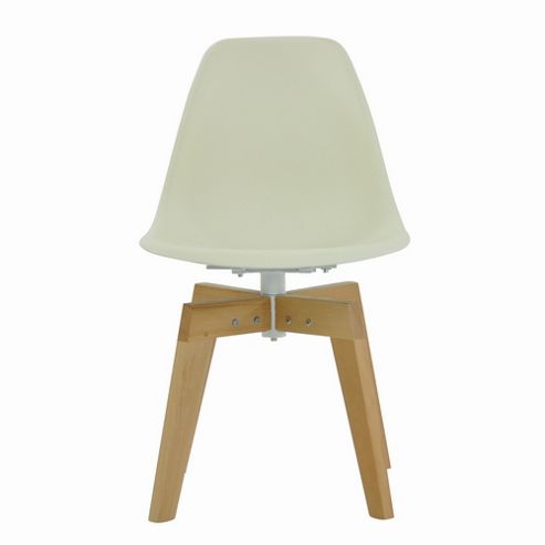 Image of Eames Flow Dining Chair Vanilla Cream