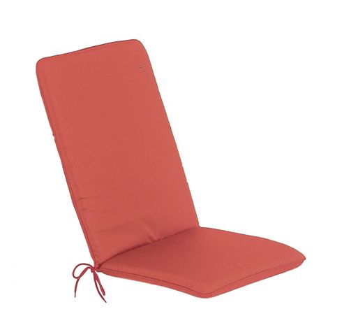 Image of Glencrest Seatex Cc Seat Pad With Back Cushion (set Of 2) - Terracotta