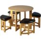 Home Essence Maidstone 5 Piece Stowaway Dining Set