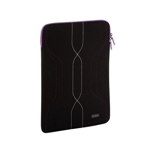 Image of Targus Pulse Laptop Sleeves (black/purple) For 15 Inch To 16 Inch Laptop