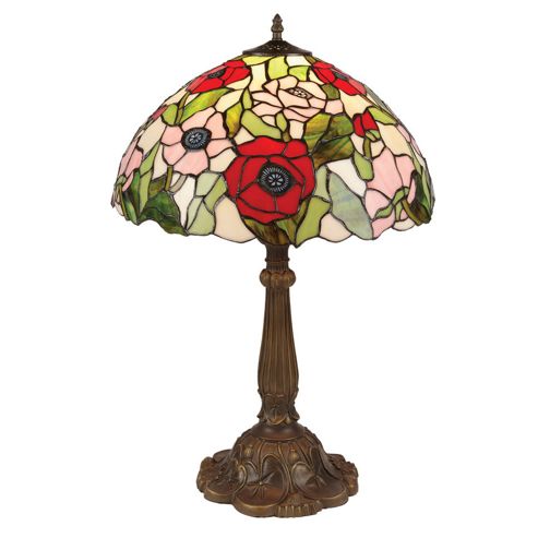 Image of Loxton Lighting Tiffany 1 Light Table Lamp