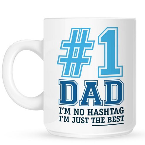 Image of Hashtag Dad 10oz Ceramic Mug