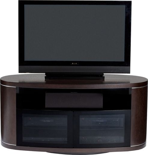 Image of Bdi Revo 9981 Dark Oak Lcd Cabinet