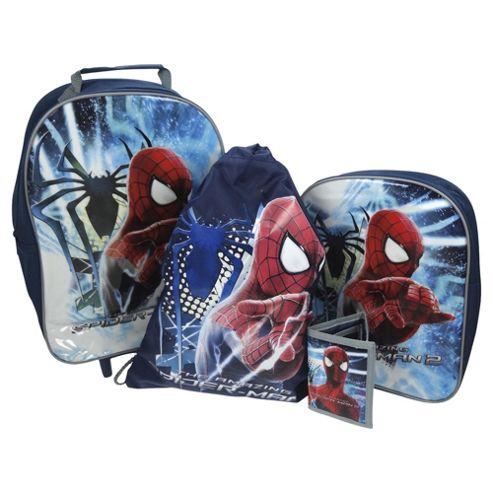 Image of Marvel Spider-man 4-piece Kids' Luggage Set