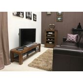 Shiro Walnut Low Television Cabinet