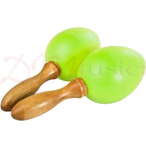 Image of Stagg Green Plastic Egg Maracas