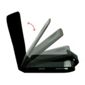 U-bop Accessories 3056 Neo-Orbit Leather Case for HTC Google Nexus One N1, HTC Desire, Driod Eris, HTC Bravo - Black