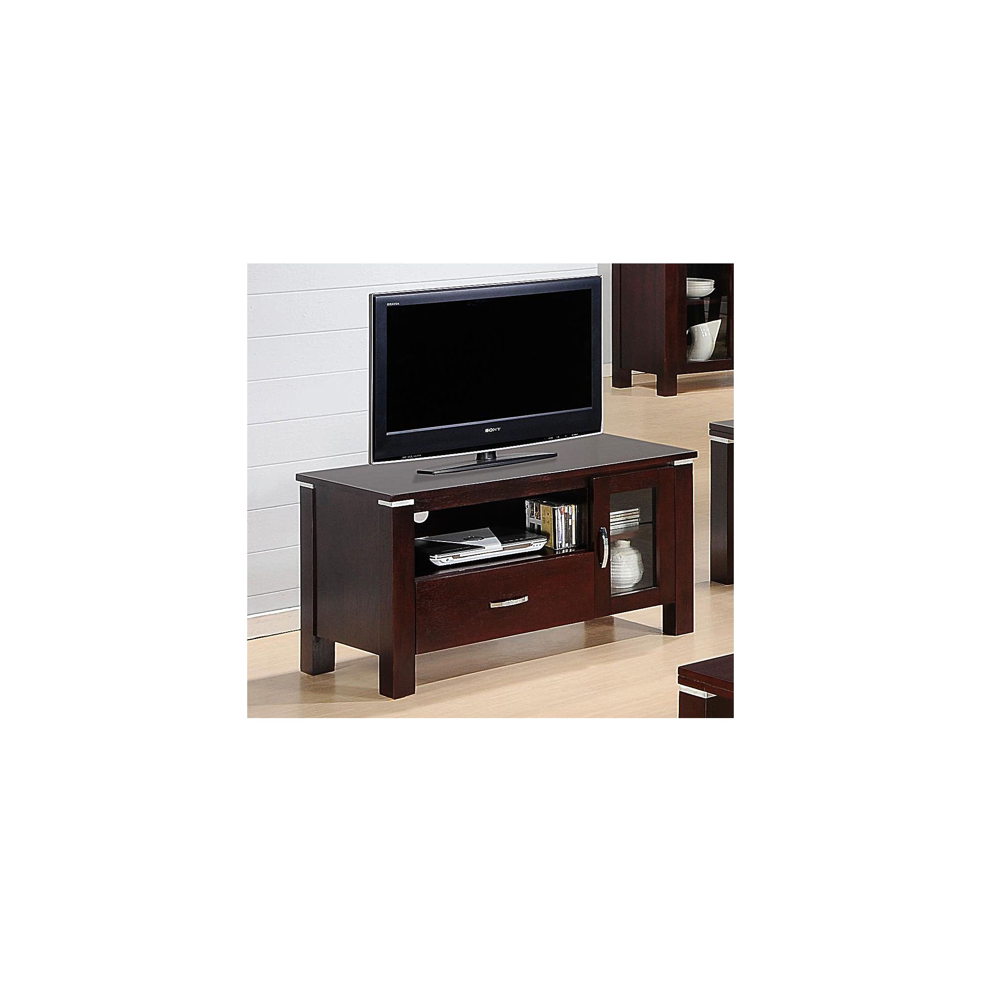 Heartlands Furniture Spartan Wooden TV Cabinet for LCDs at Tesco Direct