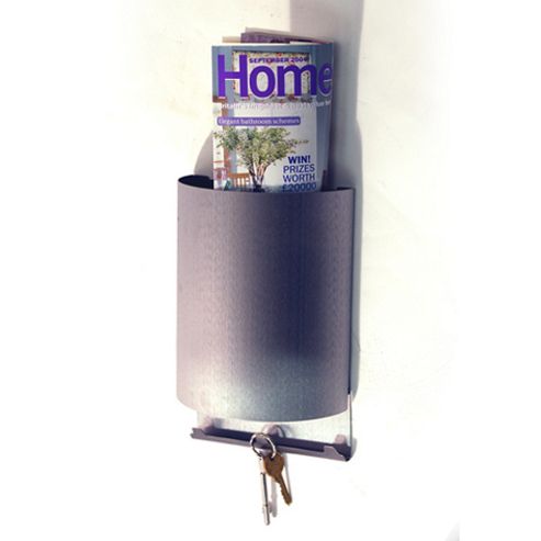 Image of Slot - Stainless Steel Wall Mounted Hallway Tidy / Letter / Key Rack