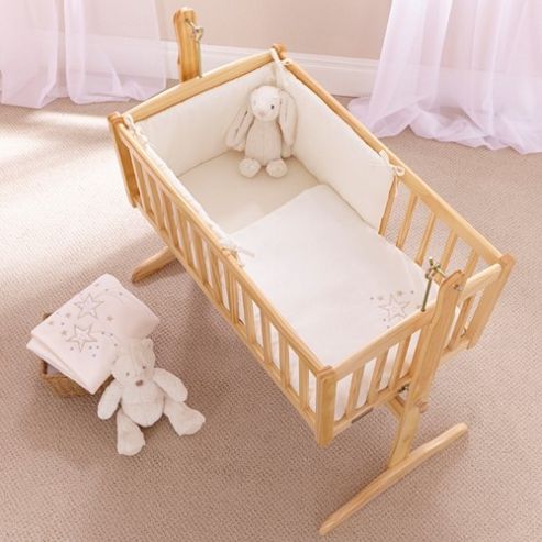 Image of Clair De Lune 2pc Crib Bedding Set (starburst Cream)