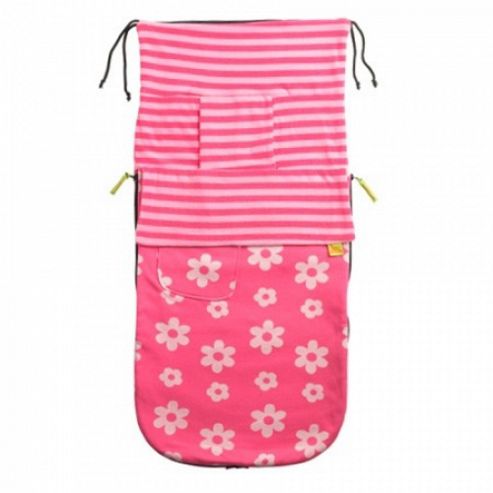 Image of Buggy Snuggle Beachbug Summer Buggysnuggles (candy Floss Flowers/stripes)