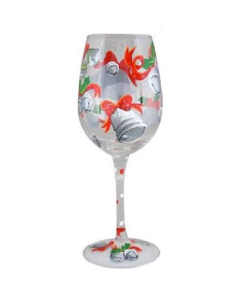 Image of Lolita Wine Glass - Silver Bells