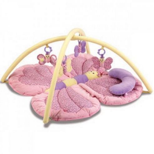 Image of Little Bird Told Me Billowy Butterfly Playmat & Gym