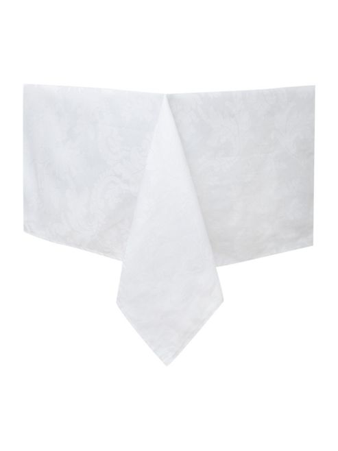 Image of White Cambridge Tablecloth